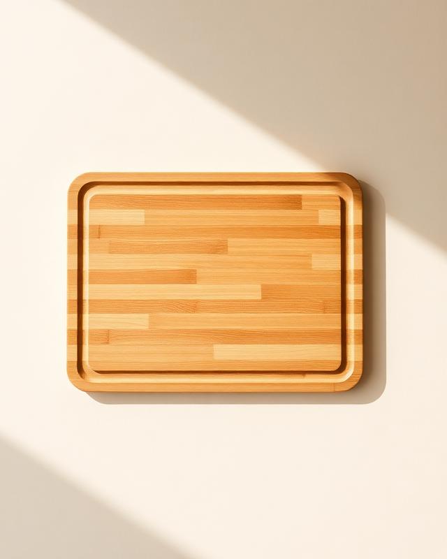 Concept mockup: Bamboo Cutting Board