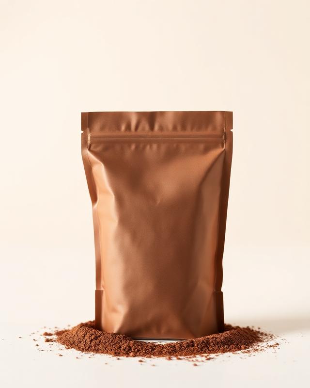 Concept mockup: Raw Cacao Powder
