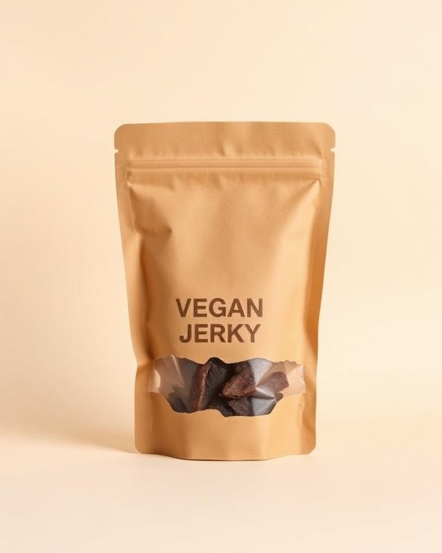 Concept mockup: Vegan Jerky